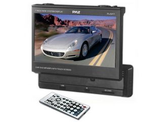 Pyle PLIDF7 7 Inch Touch Screen Slide Out TFT/LCD Monitor with DVD/CD 