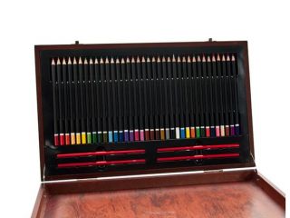 flip top lid color pencils and sketch pencils