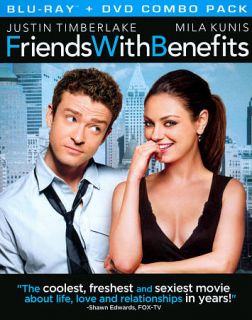 Friends with Benefits Blu ray DVD, 2011, 2 Disc Set, Includes Digital 