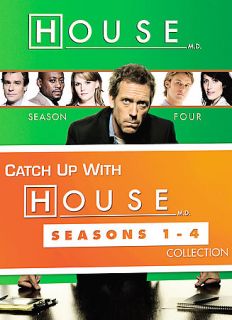 House   Seasons 1 4 Collection DVD, 2008, 18 Disc Set