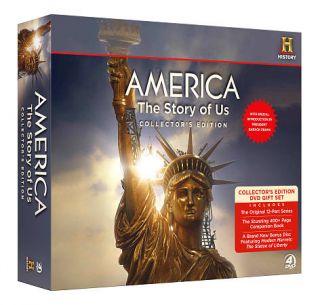 America The Story of Us DVD, 2011, 4 Disc Set, Collectors Edition 