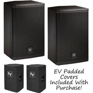 EV Electro Voice ELX112P 12 Active/Powered DJ PA Speakers PAIR+EV 