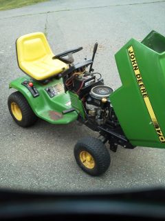 john deere model 170 garden tractor time left $ 450
