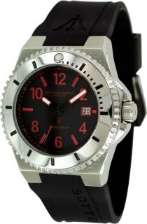 sottomarino italia sm60210 d orca black dial red number one