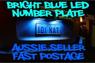   Ultra Bright Blue HID SMD LED Number Licence Plate Light Bulbs