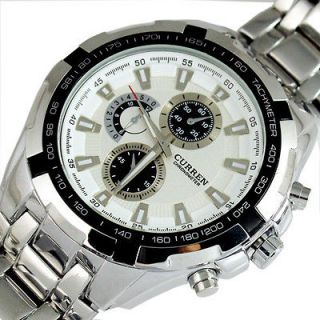 Newly listed Good GENTLE HAND HOURS CLOCK DIAL SPORT MEN WATER STEEL 