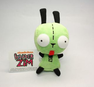 Alien Invader Zim Dog Suit Gir Robot Mini Soft Plush Doll Toy 5.5 Inch 