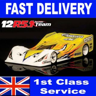 Team Associated RC12R5.1 Factory Team 112 Scale Pan Car Brand New