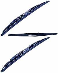 Front & Rear Wiper Blade Kit   Land Rover Discovery II (Fits: Land 