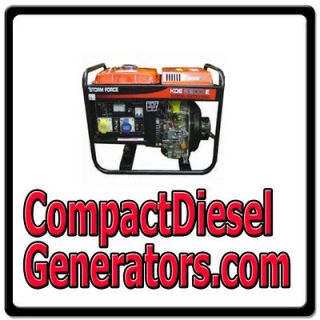 Compact Diesel Generators GAS/FUEL/POWER/POWERED/PORTABLE/ENGINE 