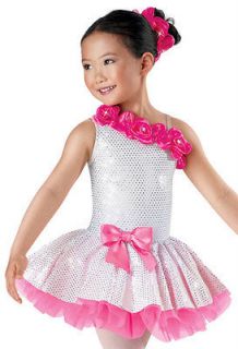 nwt skating dance costume tap ballet 5988 2 in 1