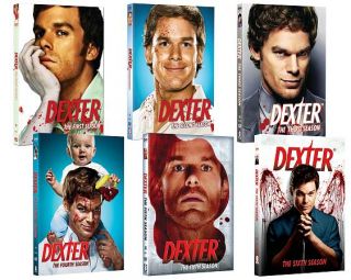   NEW Dexter Seasons 1 6 DVD Set Box The Complete Season 1 2 3 4 5 6