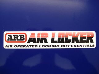 arb air locker stickers 200mm land rover jeep