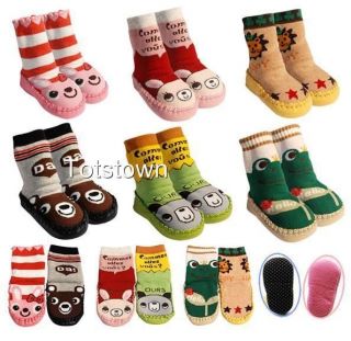 slipper socks baby toddler 6 designs 3 sizes funky more