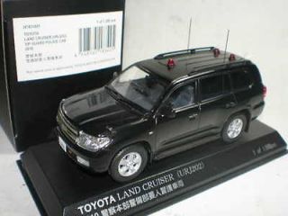 43 Kyosho RAIS Toyota Land Cruiser URJ202 VIP Guard Police Car 2010 