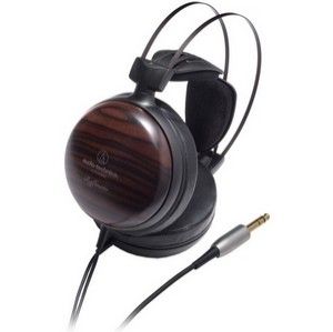 Audio Technica ATH W5000 Headband Headphones   Black Wood