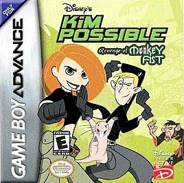 Kim Possible Revenge of Monkey Fist Nintendo Game Boy Advance, 2002 