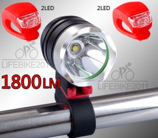 CREE XML XM L T6 1800LM LED Bicycle bike HeadLight Lamp/Bicycle Light