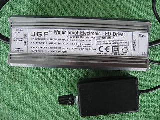 Dimmable IP67 Waterproof 50W LED Driver Input 110v DC30 36V Output 