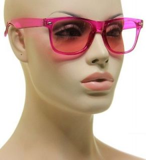 pink lens sunglasses in Clothing, 