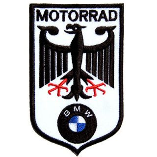 BMW MOTORRAD BIKE RACING MOTORCYCLE IRON JACKET on IRON PATCH #11