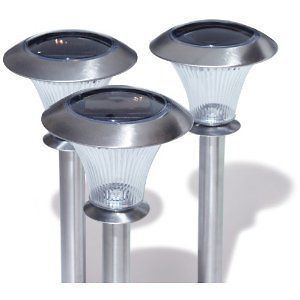 Newly listed NEW SEALED STRATHWOOD 6pc SOLAR LIGHTS STAINLESS $89.99