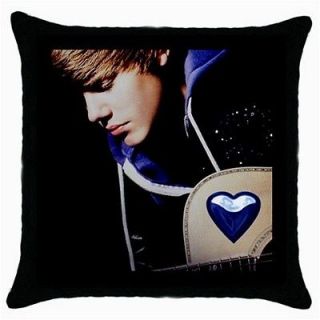 Love Talented Justin Bieber Collectible Photo Throw Pillow Case