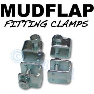 Mud Flap Mudflap Fitting Fixing U Clamps 4   Saab