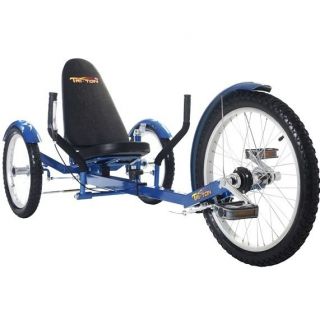triton 20 3 wheel tricycle recumbent trike bike blue time