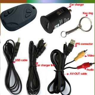 18 808 Key Chain HD camera Av out H.264 AVI Video Recorder SPY Cam 