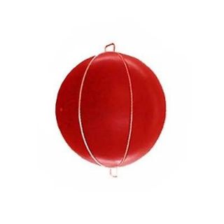 new double ended red all leather speed ball for boxing
