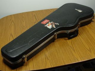 USA Fender Strat Tele Red Label MOLDED HARDSHELL CASE Stratocaster 