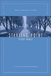 Niv Starting Point Study Bible For New and Recommitted Believers by 