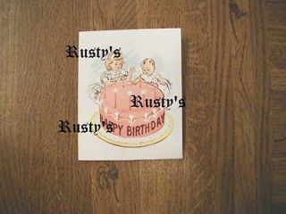 1950s american character birthday card from tiny tears time left