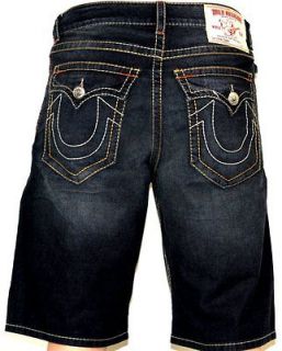 new mens true religion jeans surf shorts malibu wash 34
