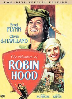The Adventures of Robin Hood DVD, 2003, 2 Disc Set, Two Disc Special 