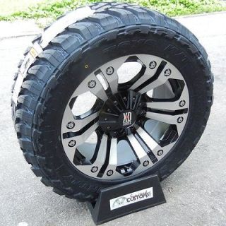20 CUSTOM MACHINED XD MONSTER WHEELS 35 TOYO OPEN COUNTRY M/T F 250 F 