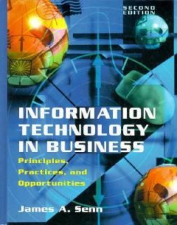 Information Technology in Business Principles, Practices, and 