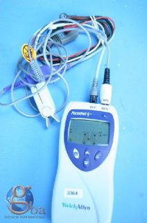 Welch Allyn Micropaq 404 ECG SpO2 Patient Wearable Monitor Telemetry 