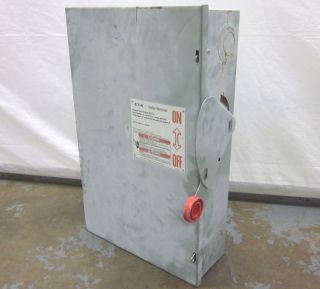Eaton Cutler Hammer 200 Amp Safety Disconnect Switch Fusible General 