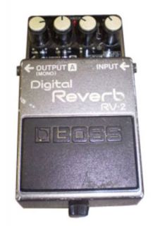 Boss RV 2 Reverb Guitar Effect Pedal