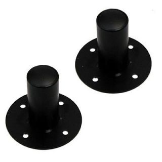 New Pair Band Speaker Pole Mounts Cabinet Metal 1 1/2 TH5