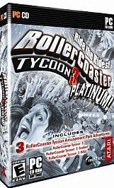 RollerCoaster Tycoon 3 Platinum Edition PC, 2006