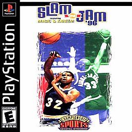 Slam n Jam 96 Featuring Magic and Kareem Sony PlayStation 1, 1996 