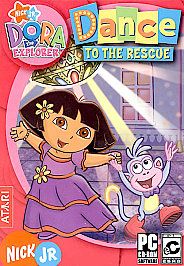 Dora the Explorer Dance to the Rescue PC, 2005