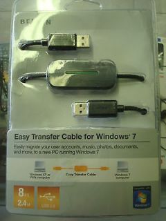 Belkin F5U279 Easy Transfer Cable for Windows 7  Open Box But 