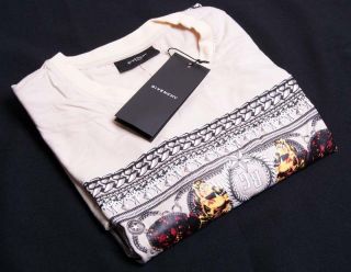 givenchy t shirt rottweilers front print beige size s new