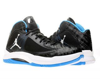 Nike Air Jordan Aero Flight Black/White Bl​ue Mens Basketball Shoes 