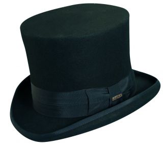 scala wool felt 7 crown height top hat wf567 expedited