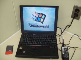  600E Laptop Notebook Windows 98 SE Office 2000 Floppy drive, cd rom